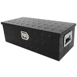 30" Truck Bed Trailer Underbody Aluminum Tool Box Tote Storage Black Pickup Rv. Fixed Price $82.19.