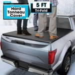 5FT Hard Folding Truck Bed Tonneau Cover Compatible With Ford Ranger 2019-2026. Fixed Price $379.99.