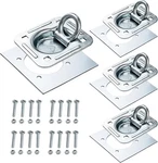 Lonffery 4 Recessed D-ring Tie Down Anchors (6,000 Pack, Silver. Fixed Price $67.25.