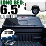 Topline For 2005-2011 Dodge Dakota 6.5' Bed Lock & Roll Tonneau Cover+led Lights. Fixed Price $188.00.