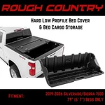 Rough Country Hard Cover & Storage For Silverado Sierra 1500 W/ 79" Beds. Fixed Price $879.90.