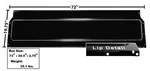 1967-72 Chevrolet Pickup Truck Bed Panel Front Steel Floor Fleetside. Fixed Price $259.99.