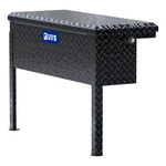 Uws Gloss Black Aluminum 36" Truck Side Box, Low Profile Storage. Fixed Price $646.95.