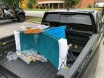Cargo Net Bed Tie Down Hooks For Truck Pickup Compact Size 60" X 78" Brand New. Fixed Price $19.95.