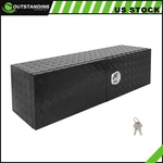 60"X18"X18" Aluminum Storage Tool Box W/ 2X Chain & Dovetail Lock For Truck Rv. Fixed Price $380.94.