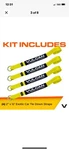Vulcan Loop Exotic Car Tie Down - 2" 12' (four 144" Straps). Fixed Price $58.99.