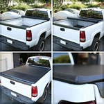 ?soft Roll-up Truck Bed Tonneau Cover Fits 2002-2019 Dodge Ram 1500 8FT. Fixed Price $204.24.