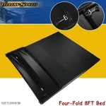 Four-fold Tonneau Cover 8FT Long Bed Fit For 2014-2021 Toyota Tundra Lock. Fixed Price $332.46.