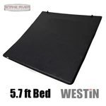 Westin 19-26355 Soft Tri Fold Tonneau Cover 2015-2025 Ford F150 5.7" Bed. Fixed Price $340.99.