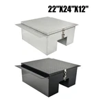 22X24X12 Inch Diamond Tread Aluminum In-frame Truck Tool Box W/ Notched Bottom. Fixed Price $259.99.