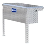 Uws 36" Truck Side Tool Box With Low Profile Heavy Packaging Bright Aluminum. Fixed Price $603.95.
