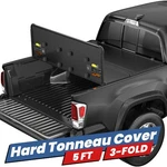 Tri-fold 5FT Hard Truck Tonneau Cover For 2016-2023 Toyota Tacoma Short Bed. Fixed Price $264.79.