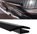 1.7M/ 5.6FT Windshield Cowl Rubber Seal Strip, H-shape Black Molding Trim Str.... Fixed Price $14.63.