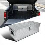 Labwork 30"X13"X10" Aluminum Truck Bed Trailer Storage W/lock. Fixed Price $66.02.