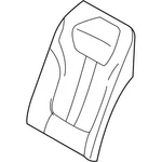 Genuine Bmw Cover Comfort Backrest Syn.l 52-20-5-A42-107 New. Fixed Price $675.57.
