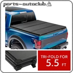 Solid Hard Tri-fold Tonneau Cover 15-20 Ford F-150 5.5FT Bed. Fixed Price $327.99.