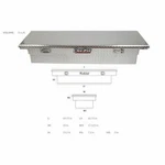 Deezee DZ10170L Red Label Crossover Tool Box Fits Most Pick Up Trucks. Fixed Price $529.69.
