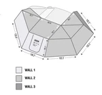 Overland Vehicle Systems Portable Awning -. Fixed Price $200.25.
