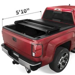 Oedro 5.8FT Bed 3-FOLD Soft Tonneau Cover For 2014-2018 Silverado Sierra 1500. Fixed Price $157.99.