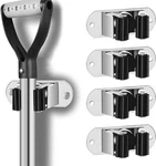 Mop And Broom Holder Wall Heavy Duty Stainless Steel Mounted Or. Fixed Price $13.74.