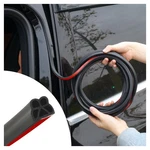 52.49FT Car Door Weather Stripping Seal Strip,b-shape Double Layer Rubber. Fixed Price $27.40.