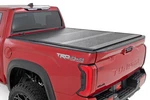Rough Country Lo-pro Hard Folding Tonneau Cover For 22-25 Tundra 5.5' 47514551B. Fixed Price $862.16.