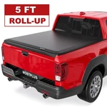 5FT Roll Up Soft Truck Bed Tonneau Cover For 2017-2026 Honda Ridgeline. Fixed Price $119.88.
