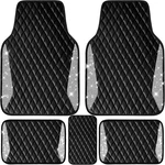 Car Pass Bling Leather Front And Rear 5PCS , Black White Diamond. Fixed Price $62.50.