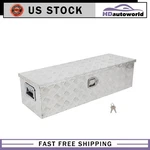 39"X13"X10" Silver Aluminum Pickup Truck Trunk Bed Tool Box Trailer Storage+lock. Fixed Price $97.72.