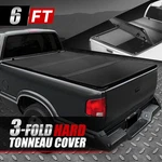 For 94-03 Chevy S10 Gmc Sonoma Hombre 6FT Bed Hard Solid Tri-fold Tonneau Cover. Fixed Price $399.88.