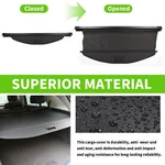 Retractable Rear Cargo Cover For Jeep Cherokee 2019-2023 Trunk Luggage Shade. Fixed Price $57.99.