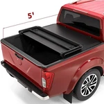 Oedro 5FT Tri-fold Tonneau Cover For 2005-2026 Nissan Frontier Truck Bed. Fixed Price $159.99.