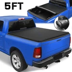 5FT Soft Roll-up Tonneau Cover For 2005-2026 Nissan Frontier Truck Bed. Fixed Price $128.99.