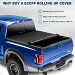 Brand New Roll Up Truck Bed Tonneau Cover For Toyota Tacoma 5FT 2016-2021. Fixed Price $153.36.