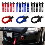 Set Jdm Front Bumper Aluminum Towing Hook+tow Strap For Honda Fit Jazz 2015-2018. Fixed Price $25.99.