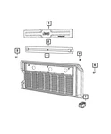Genuine Mopar Cargo Rail 68419013AB. Fixed Price $135.72.