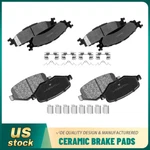 Front + Rear Ceramic Disc Brake Pads Set For Lincoln Mks 2009 2010 2011 2012. Fixed Price $38.45.