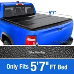Fit 19-26 Ram 1500 5'7" Bed Alloy Hardtop Tonneau Cover Tyger T5 Quad-fold. Fixed Price $499.00.