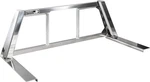 Highway Product 4012-100 Honeycomb Open Post Polished Aluminum Headache Rack. Fixed Price $799.95.
