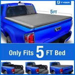Tyger T1 Soft Roll-up Tonneau Cover For 2005-2015 Toyota Tacoma 5' Bed. Fixed Price $206.00.