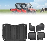 Front Floor Mat + Rear Bed Liner For Honda Pioneer 1000-6 Deluxe Crew 2023-2025. Fixed Price $179.99.