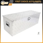 Aluminum Storage Tool Box W/2X Chain Fits Truck Garage Home Office 44"X15"X15". Fixed Price $169.99.