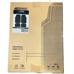 Car Pass Rubber Floor Mats Full Set 4 Piece Waterproof Automotive Universal New. Fixed Price $27.97.