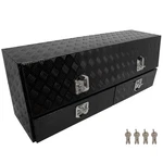 60"X13.5"X21" Aluminum Storage Tool Box 2X Lifting Air Rod 4X Locks For Truck. Fixed Price $672.89.
