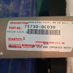 2022-2025 Oem Toyota Tundra Right Rear Belt Molding 757300C030. Fixed Price $50.00.