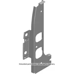 Driver Side Pickup Box Panel Rear Outer Front Reinforcement (15939587). Fixed Price $167.41.