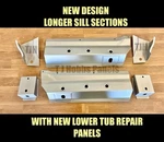 New Range Rover L322 Sill Repair Panels + Jacking Points Lower Tub. Fixed Price $483.62.