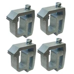 4 E-z Heavy Duty Canopy Camper Shell Drill Clamp Universal Aluminum. Fixed Price $54.99.