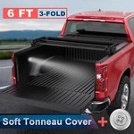 6FT 3-FOLD Tonneau Cover For 04-12 Chevy Colorado Gmc Canyon 07-08 I-290 I-370. Fixed Price $144.79.