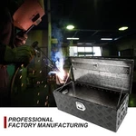 30"X13"X10"HEAVY Duty Aluminum 5 Bar Tread Truck Pickup Storage Toolbox+lock+key. Fixed Price $170.50.